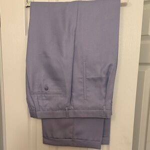 Elegant Men's Purple Dress Pants